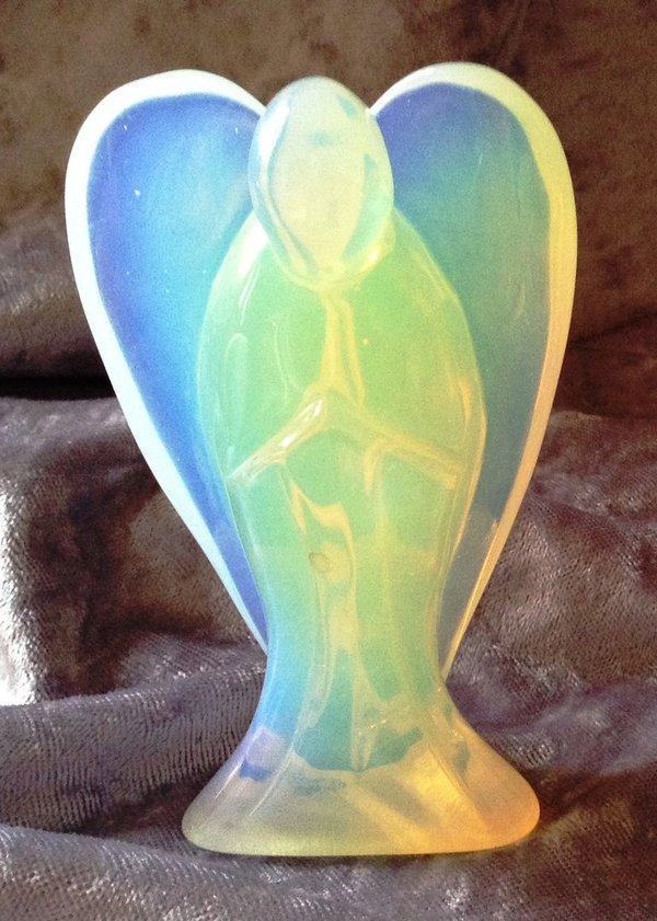 Opalglas-Engel (10x6cm)