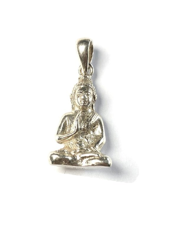 Silberanhänger Buddha 3,2x1,4cm